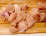 【簡単】鶏むね肉と茹で卵のマスタード和え作り方3写真