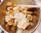 【簡単】鶏むね肉と茹で卵のマスタード和え作り方7写真