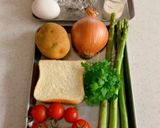 野菜たっぷりしらす入りフリッタータ作り方1写真
