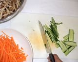 牛蒡サラダ♪簡単お腹に優しい食物繊維作り方4写真