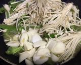 白だしで簡単美味♡筍と卵のニンニク炒め作り方3写真