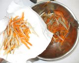牛蒡サラダ♪簡単お腹に優しい食物繊維作り方6写真