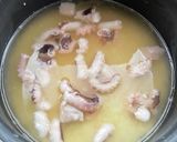 タコの炊き込みご飯!@白だしベース作り方3写真