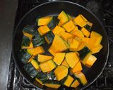 かぼちゃのビタミン豆乳煮♪簡単東洋医学作り方3写真