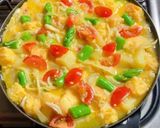 野菜たっぷりしらす入りフリッタータ作り方10写真