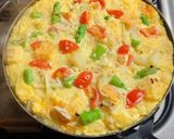 野菜たっぷりしらす入りフリッタータ作り方12写真