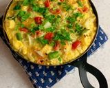 野菜たっぷりしらす入りフリッタータ作り方13写真