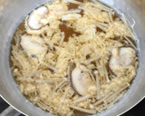 簡単☆ えび＆きのこ 卵とじにゅうめん作り方4写真