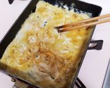のりの佃煮で☆だし巻き卵作り方3写真