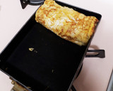 のりの佃煮で☆だし巻き卵作り方8写真