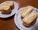 のりの佃煮で☆だし巻き卵作り方10写真