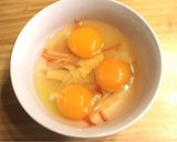 m節約☆もやしとカニカマの中華たまご丼作り方1写真