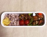 自分弁当・4月9日作り方2写真