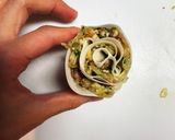 薔薇の餃子！作り方10写真