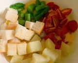 野菜たっぷりしらす入りフリッタータ作り方8写真