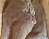 簡単しっとり鶏むねガーリックレモン作り方1写真