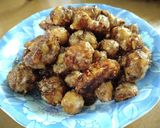 簡単！美味しい✩菊芋の甘辛揚げ作り方6写真