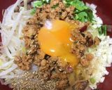ウマ辛!鶏ひき肉台湾ミンチ作り方7写真