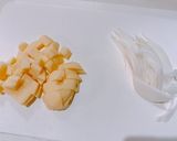 ☆新玉ねぎと新じゃがの明太マヨサラダ☆作り方1写真
