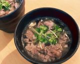 ダシダを使ったキャベツたっぷり肉スープ作り方6写真