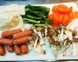 超簡単！ナポリタン風野菜炒め玉子乗せ！！作り方1写真