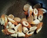 ちくわの甘いキンピラ作り方1写真