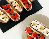 レンジで♬片手で食べるオムレットケーキ作り方5写真