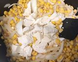 缶詰で！コーンと豆腐のポタージュ作り方6写真