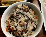 ちょいまんま無洗米雪若丸でひじきご飯作り方3写真