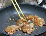 霜降り和牛とキノコのすき焼き風パスタ♪ૢ作り方12写真