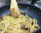 霜降り和牛とキノコのすき焼き風パスタ♪ૢ作り方19写真
