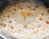 新玉ねぎの丸ごと、和風炊き込みご飯作り方4写真