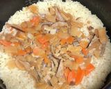 炊き込みご飯(もち米ちょびっと)♪作り方3写真