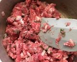 大葉で手作りソーセージ(サルシッチャ)作り方1写真