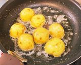 新じゃがとアスパラのガーリックバター醤油作り方3写真