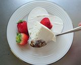 焼かないケーキ☆ふんわりレアチーズケーキ作り方11写真