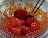 おうち居酒屋★マグロのユッケ作り方3写真