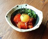 おうち居酒屋★マグロのユッケ作り方4写真