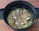 今が旬！あさりの味噌バタースープ作り方4写真