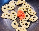 濃厚こってり♡明太バター♡れんこん焼き♡作り方13写真
