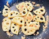 濃厚こってり♡明太バター♡れんこん焼き♡作り方14写真