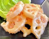 濃厚こってり♡明太バター♡れんこん焼き♡作り方15写真