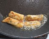 少量の油で揚げるミニ春巻作り方7写真