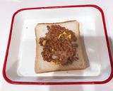 朝ごはんに！和風納豆トースト作り方2写真