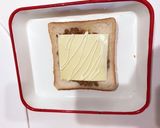 朝ごはんに！和風納豆トースト作り方3写真