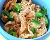 簡単!豚バラ蒲焼風^_^タロの弁当117作り方3写真