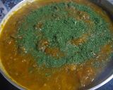 ネギ　パセリでパンチを効かせたカレー作り方11写真
