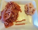 青椒肉絲？豚肉とピーマン炒め作り方2写真