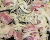 春キャベツとベーコン塩昆布のパスタ作り方3写真