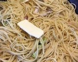 春キャベツとベーコン塩昆布のパスタ作り方5写真